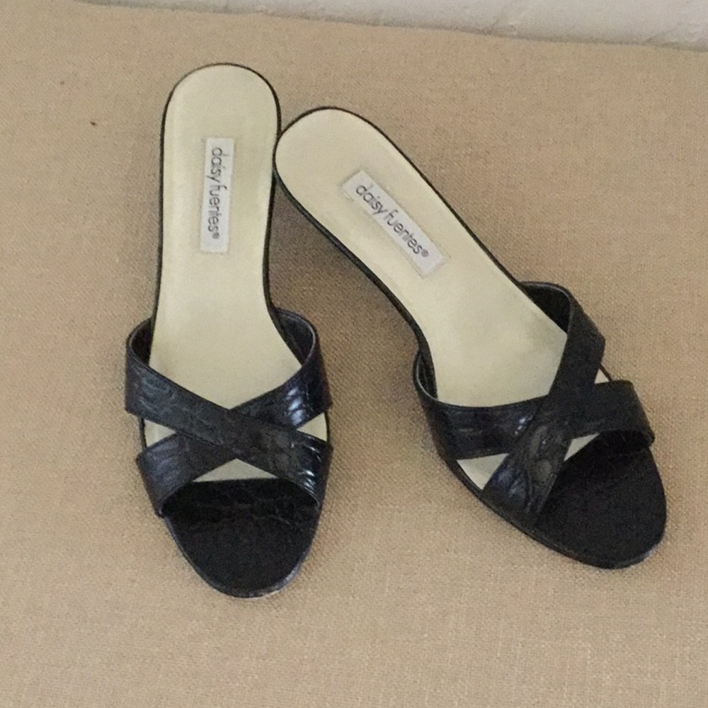 Black Sandal Heels